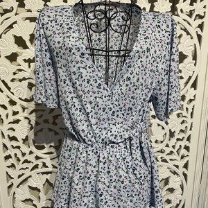Chiffon Waist Knot Top